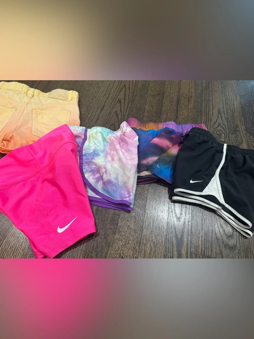 Girl’s Nike Zara Old Navy Short Bundle Lot (S6/7)